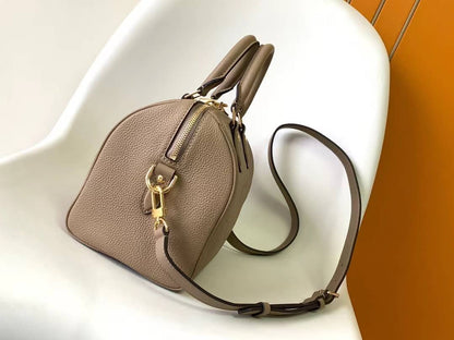 LV Speedy Bandouliere Bag - Beige