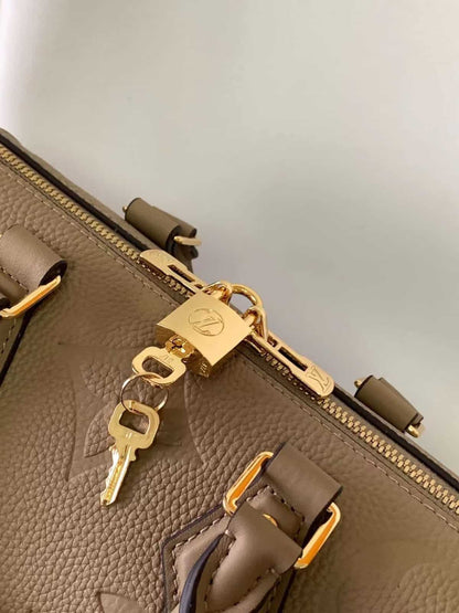 LV Speedy Bandouliere Bag - Beige