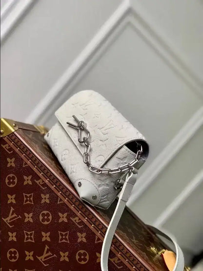 LV Steamer Wearable Wallet - White