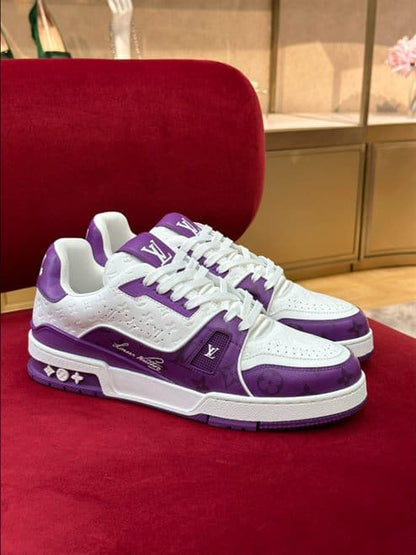 LV Skates - White/Purple