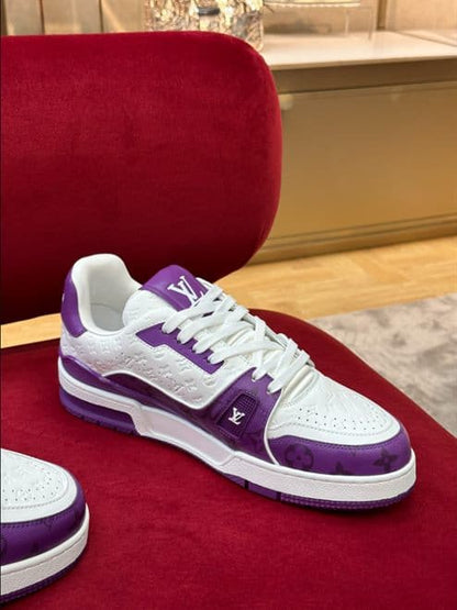 LV Skates - White/Purple