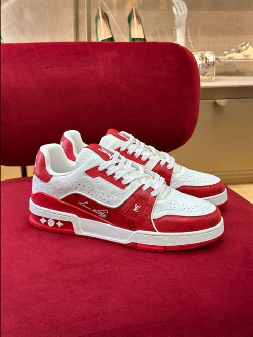 LV Skates - White/Red