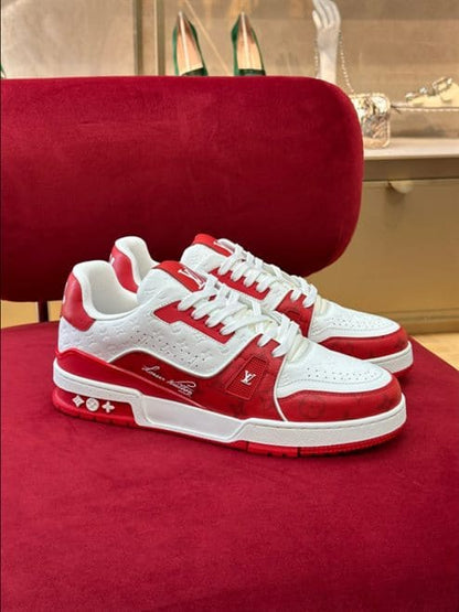 LV Skates - White/Red