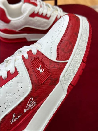 LV Skates - White/Red