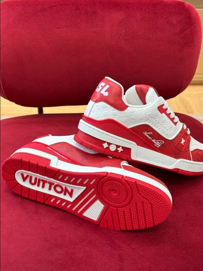 LV Skates - White/Red
