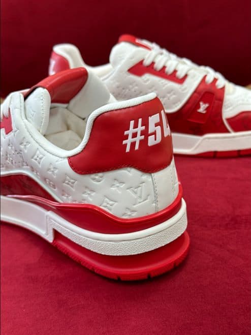 LV Skates - White/Red