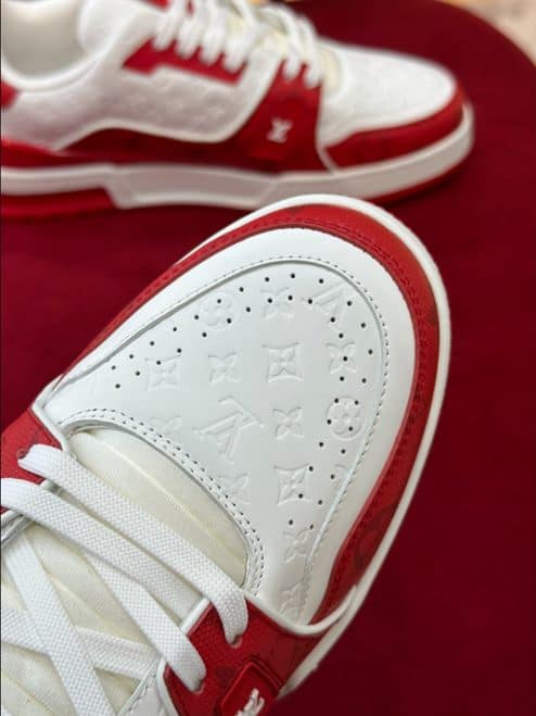 LV Skates - White/Red