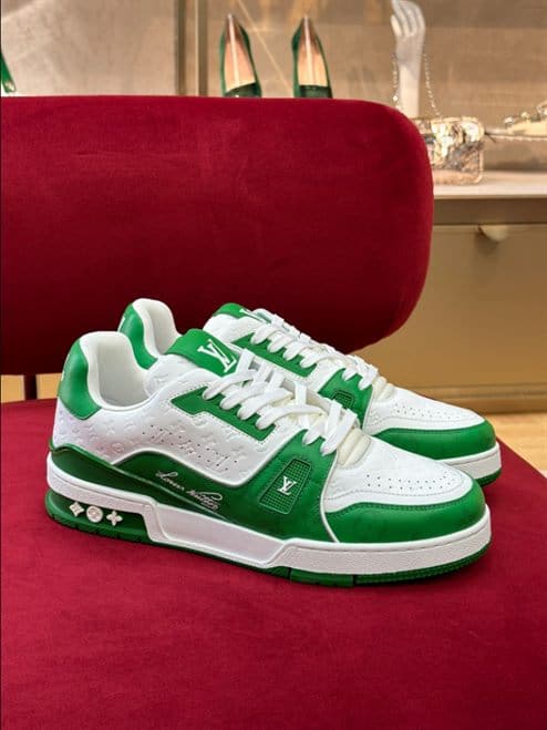 LV Skates - White/Green