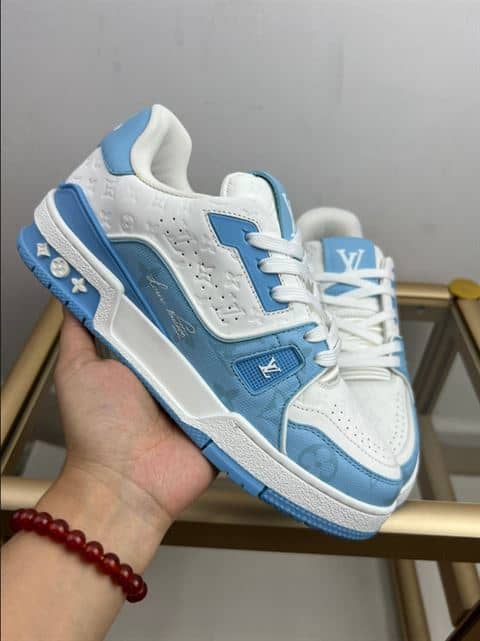 LV Skates - White/Light Blue