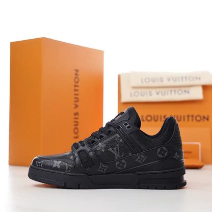 LV Trainer Sneakers - Black