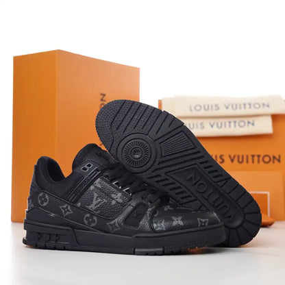 LV Trainer Sneakers - Black