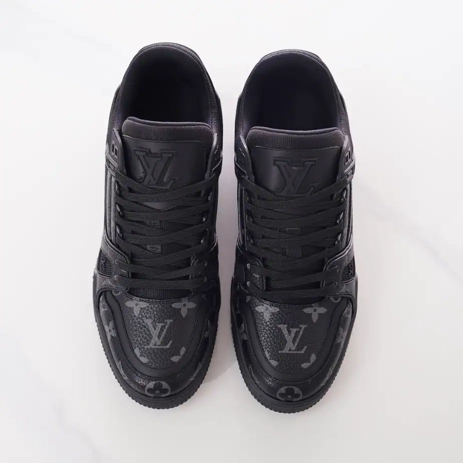 LV Trainer Sneakers - Black