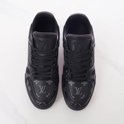 LV Trainer Sneakers - Black