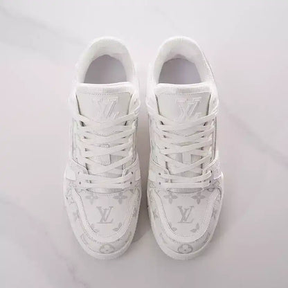 LV Trainer Sneakers - White