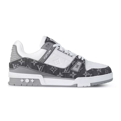 LV Trainer Sneakers - White/Grey