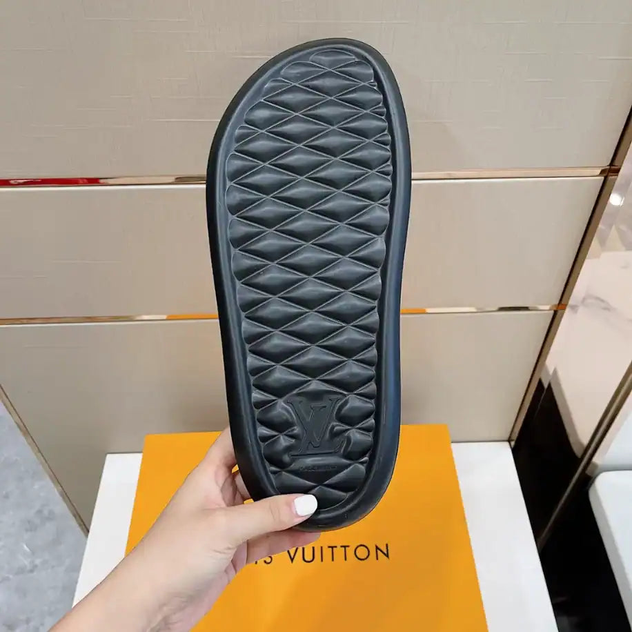 LV Classic Sandals - Black