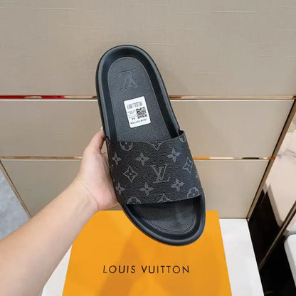 LV Classic Sandals - Black