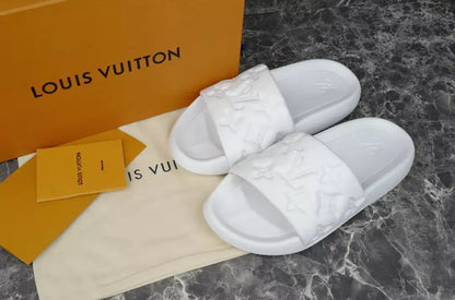 LV Logo Slides - White
