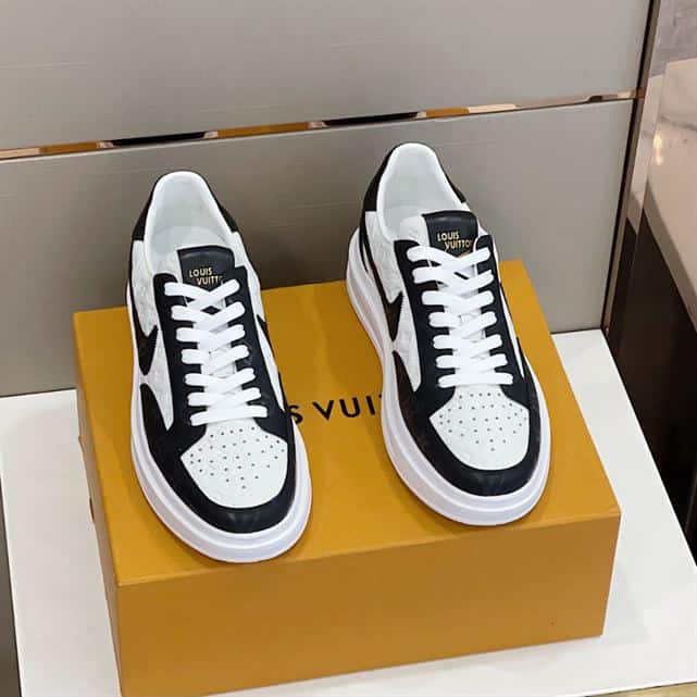 LV X Nike Sneakers - White/Black