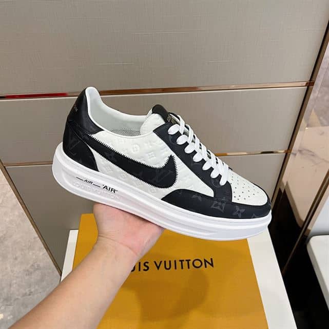 LV X Nike Sneakers - White/Black