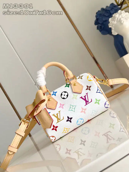 LV X TM Nano Speed Tote Bag - White