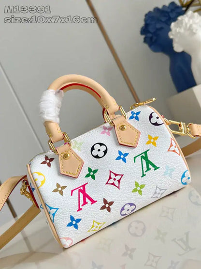 LV X TM Nano Speed Tote Bag - White