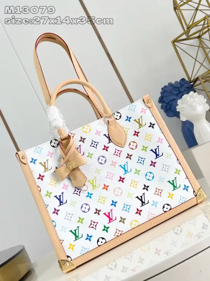 LV X TM On The Go MM Bag - White