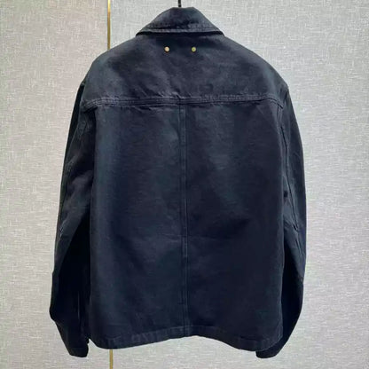 LV Denim Jacket - Black