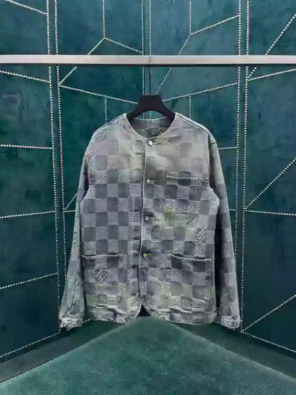 LV Jacket - Jean Blue