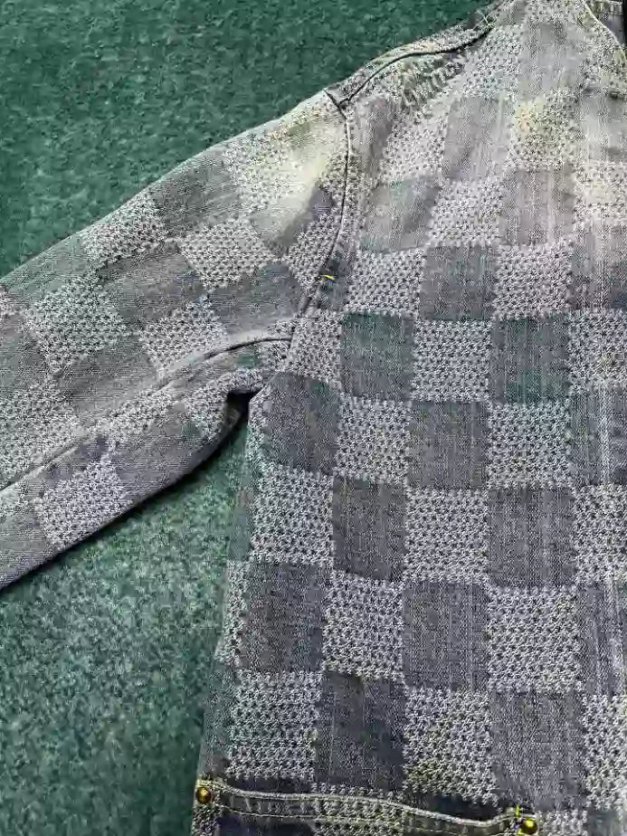 LV Jacket - Jean Blue