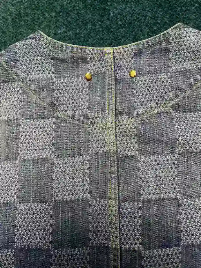 LV Jacket - Jean Blue