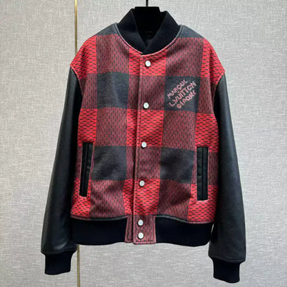 LV Lumberjack Jacket - Black/Red