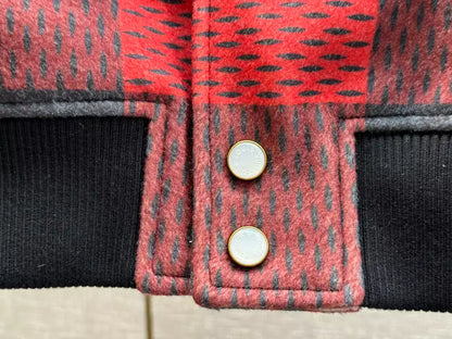 LV Lumberjack Jacket - Black/Red