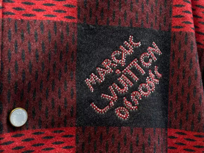 LV Lumberjack Jacket - Black/Red