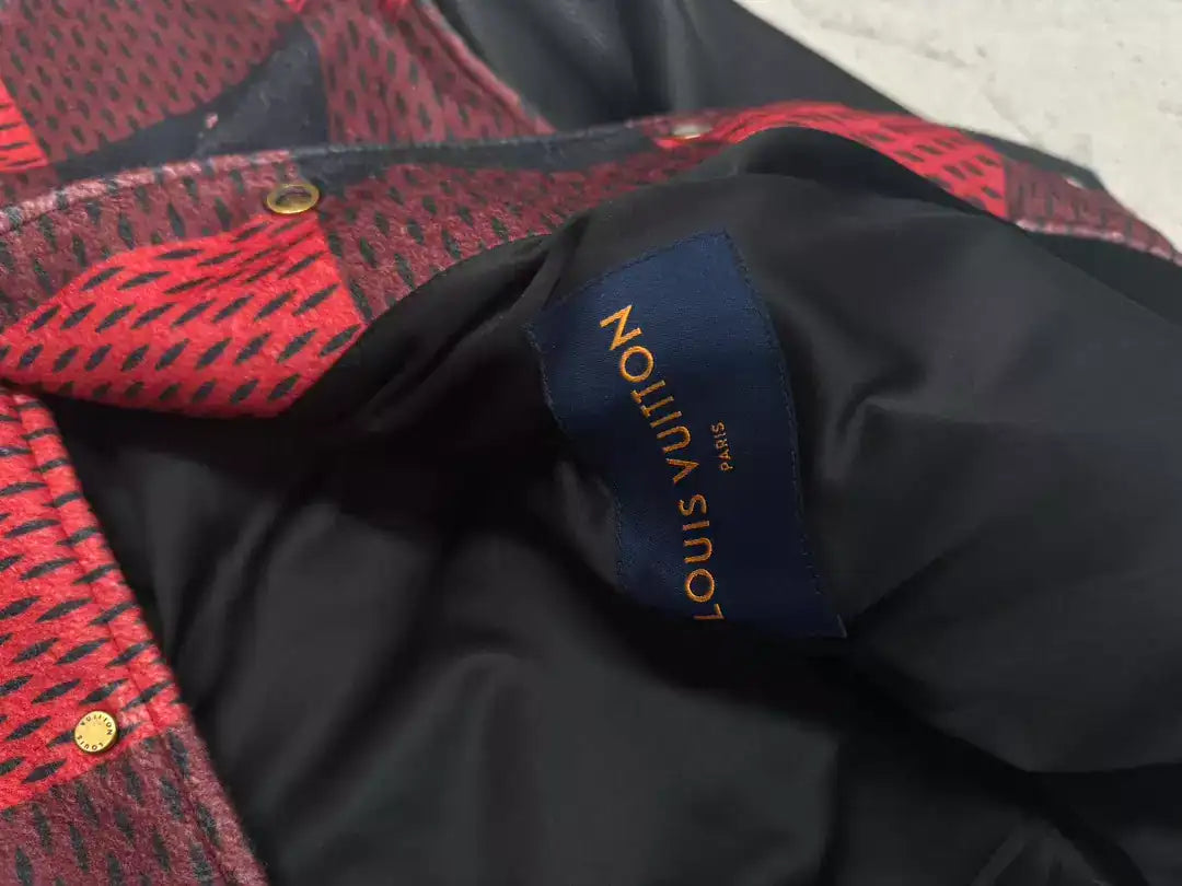 LV Lumberjack Jacket - Black/Red