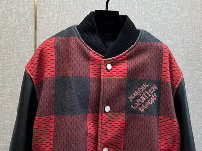 LV Lumberjack Jacket - Black/Red
