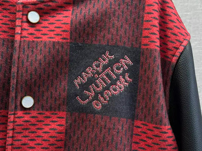 LV Lumberjack Jacket - Black/Red