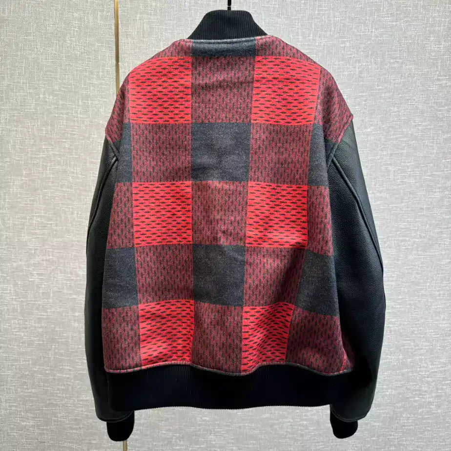 LV Lumberjack Jacket - Black/Red