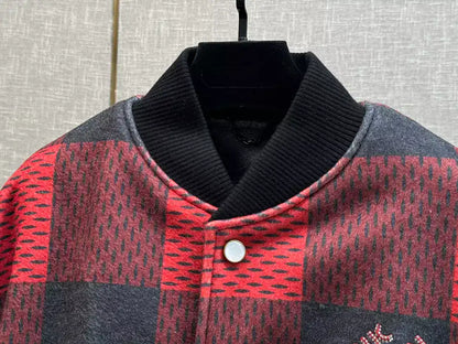 LV Lumberjack Jacket - Black/Red