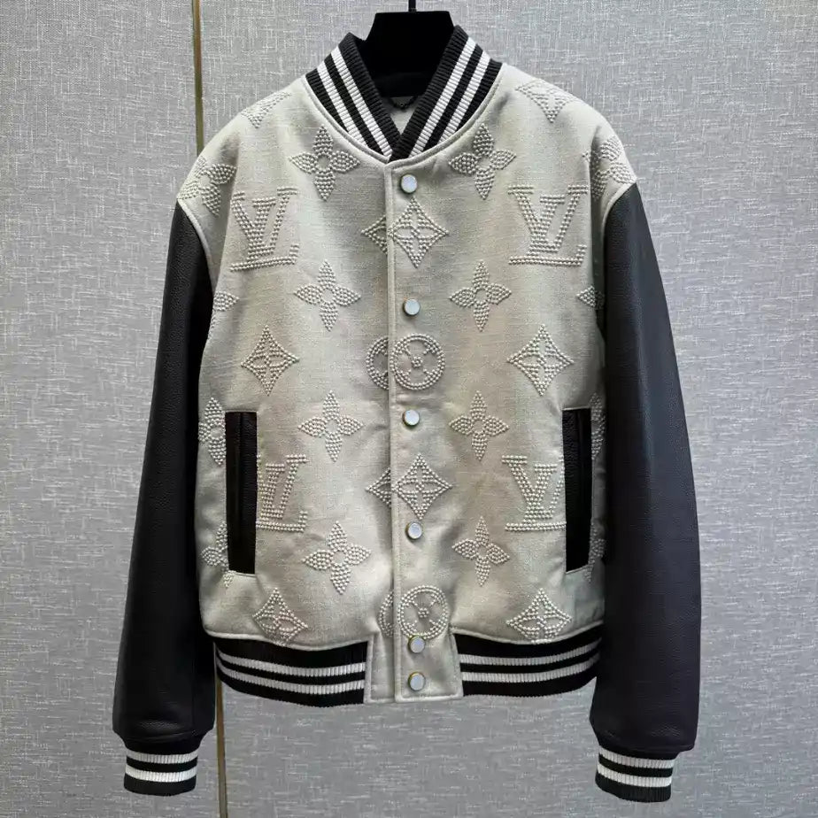 LV Jacket - White/Black