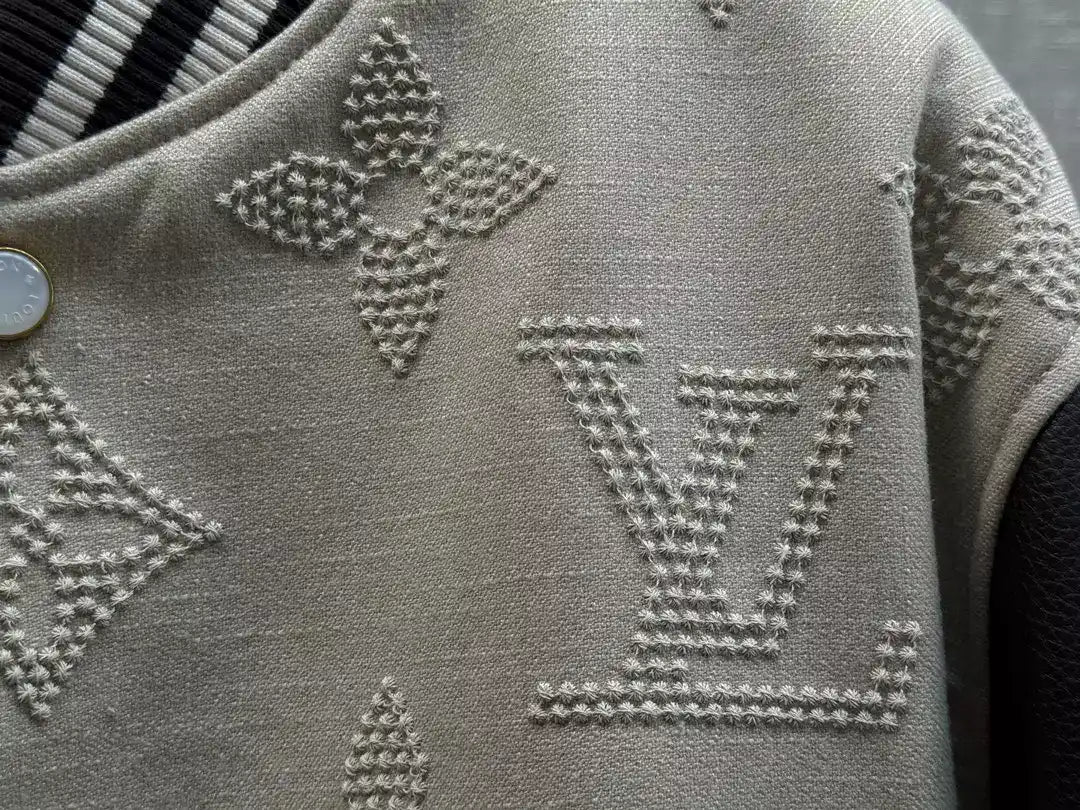 LV Jacket - White/Black