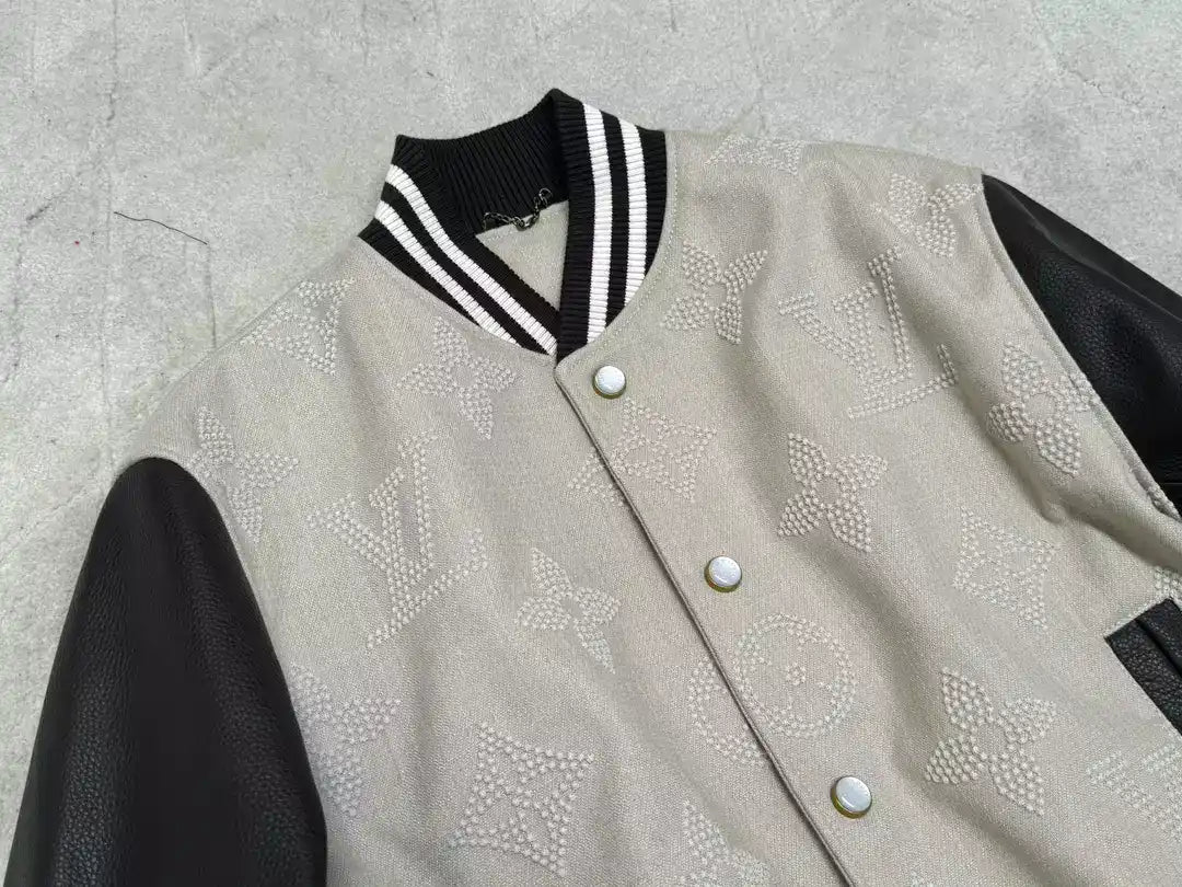 LV Jacket - White/Black