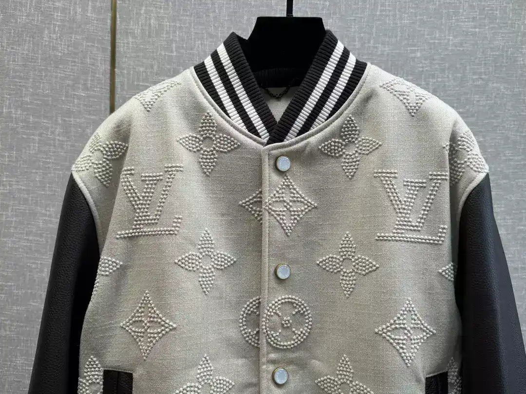 LV Jacket - White/Black