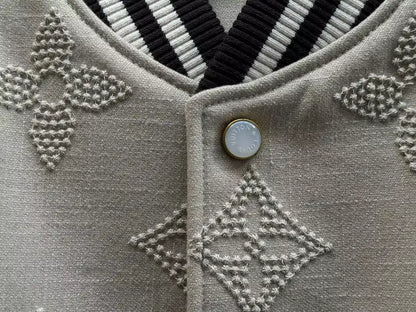 LV Jacket - White/Black