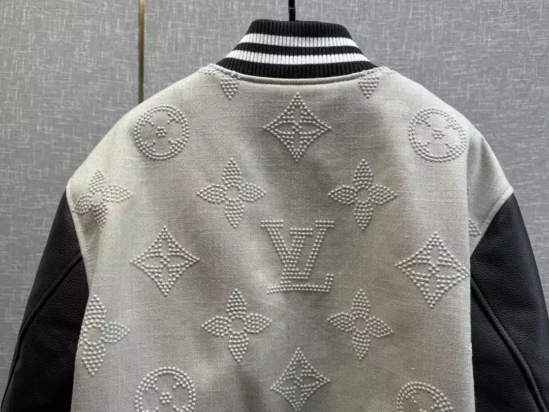 LV Jacket - White/Black