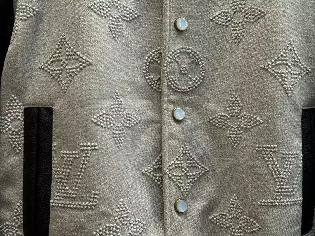 LV Jacket - White/Black