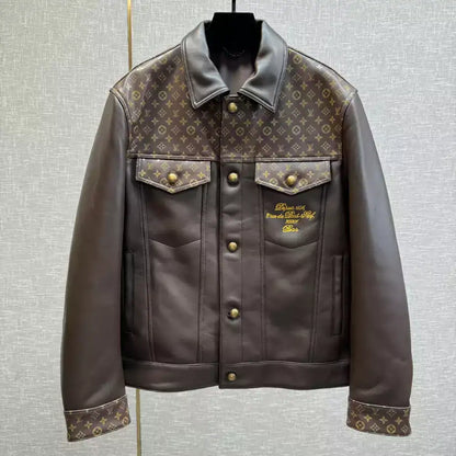 LV Jacket - Brown