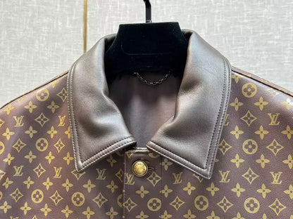 LV Jacket - Brown