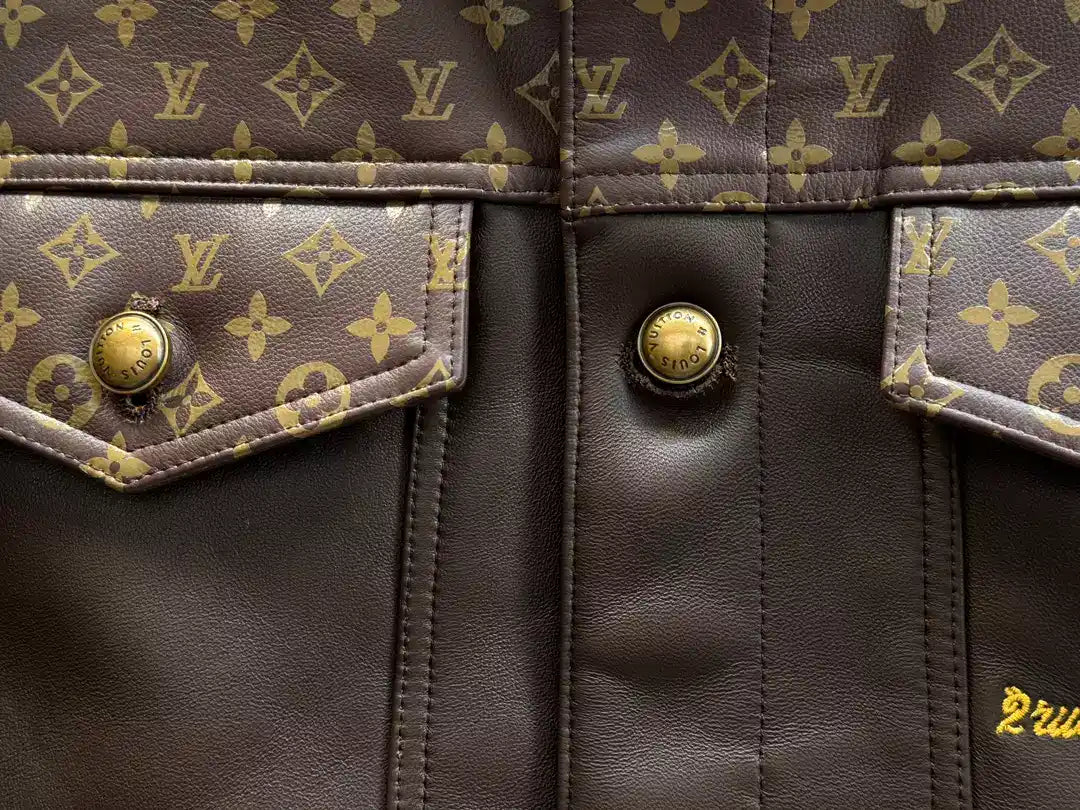 LV Jacket - Brown