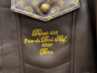 LV Jacket - Brown